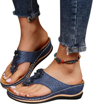 Shoes for Women Dressy, Sandals with Arch Support Soft Orthotic Sandals Plantar Fasciitis Orthotic Flip Flop