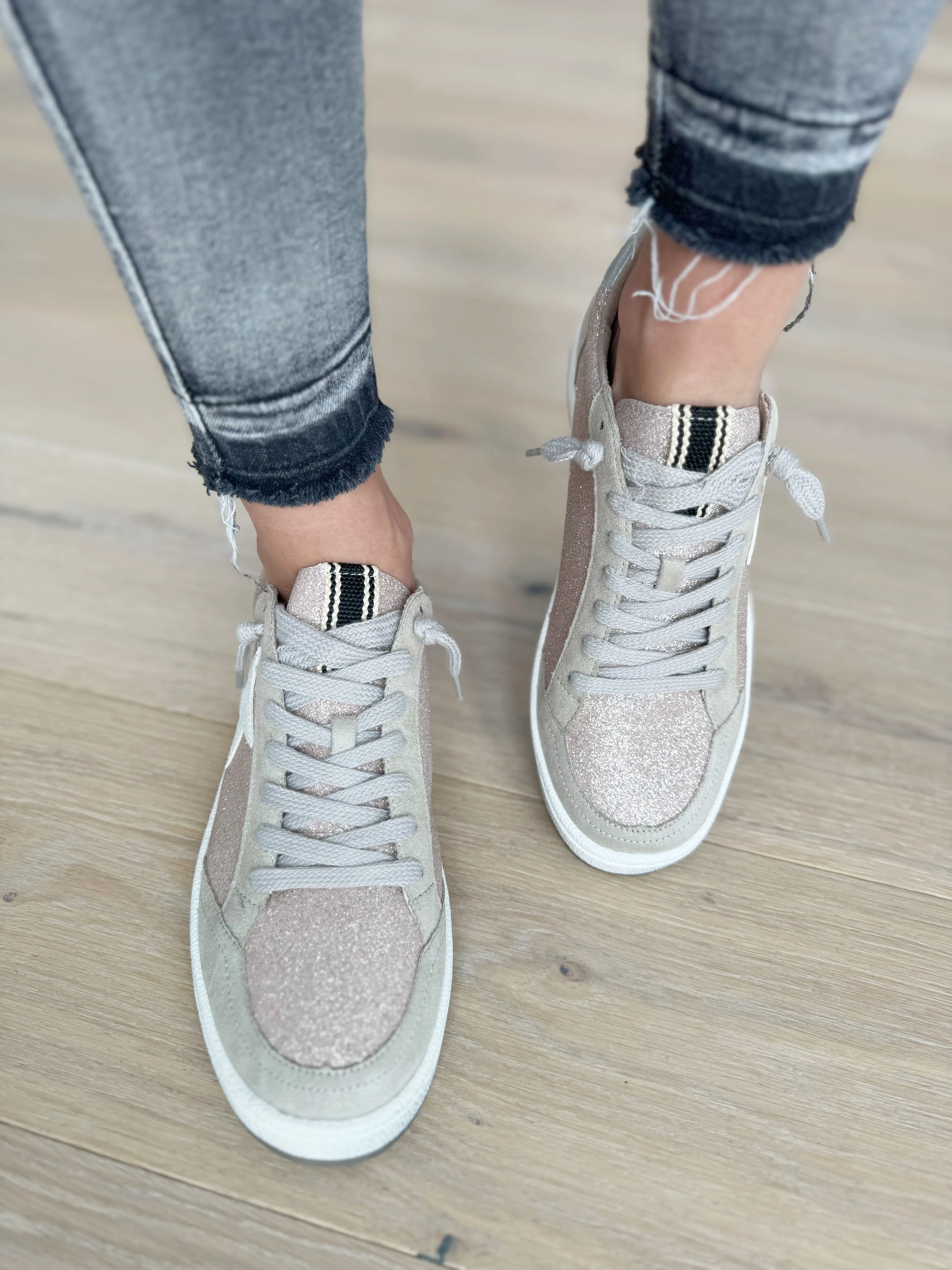 Shushop Paz Sneakers in Champagne