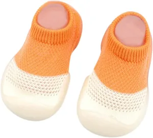 Size 6 Squeaky Shoes Mixed Walkers Shoes Socks Elastic Baby Mesh Colors Infant First Toddler Indoor Baby Shoes Toddler Tennis Shoes Size 6