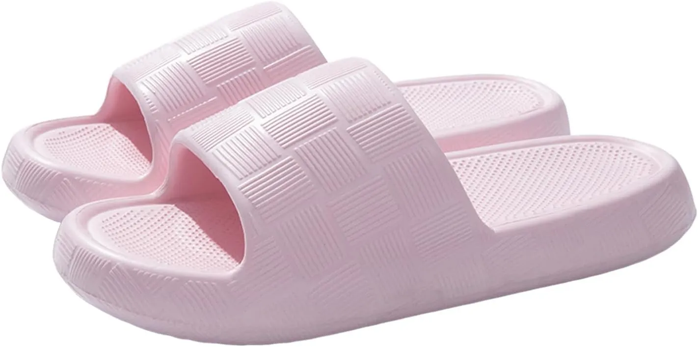 Slides for Women Shower Slippers Bathroom Sandals Comfortable Slides Sandal Women's Breathable Casual Sandals
