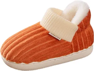 Slippers for Lids Kids Home Slippers Girls Boys Slippers Cotton Comfy House Little Girls Slippers Leopard