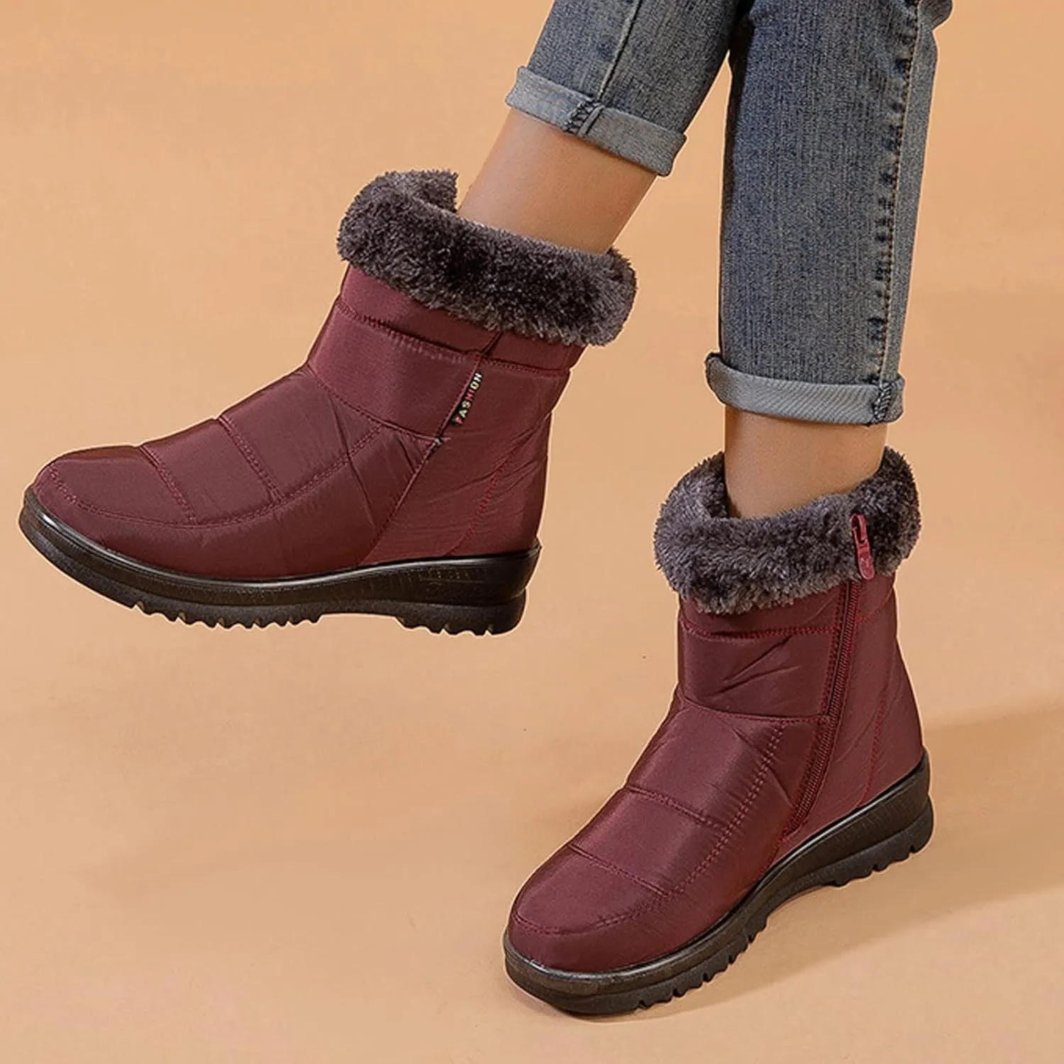 Snow Boots for Women Knee High Non Slip Womens Winter Boots Waterproof Insulated Wide Women Winter Snow Boots Women Winter Boots Knee High Botas Para Mujer De Invierno Largas