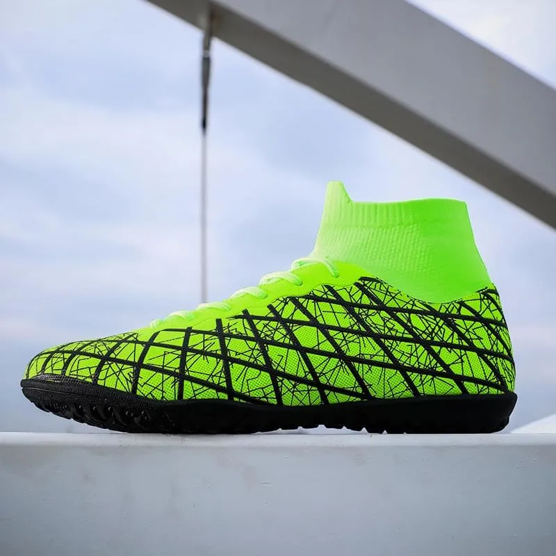 Soccer Shoes with Excellent Traction, Grip, and Comfort - Durable, Lightweight & Breathable - Unisex Soccer Cleats for Boys & Girls