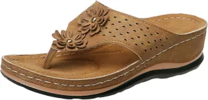 summer sandals for women 2024 Orthopedic Sandals for Women Arch Support Sandals Comfortable Walking Sandals Summer Casual Orthotic Sandals Flip Flops