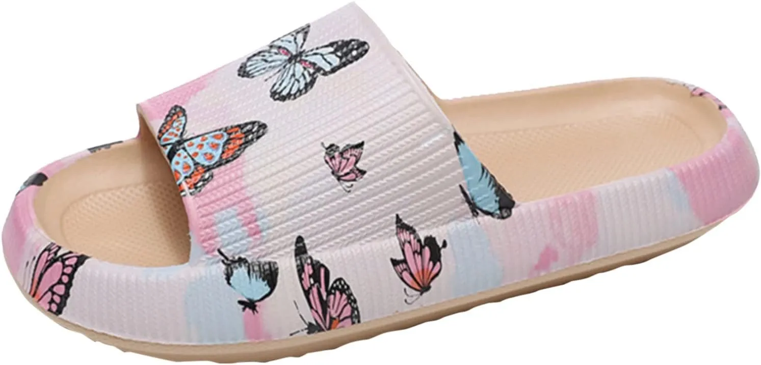 Summer Slides Sandals for Women Shower Slippers Bathroom Sandals Breathable Slides Sandals Women's Slides