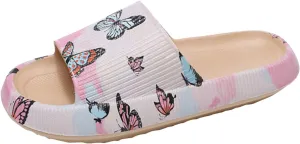 Summer Slides Sandals for Women Shower Slippers Bathroom Sandals Breathable Slides Sandals Women's Slides