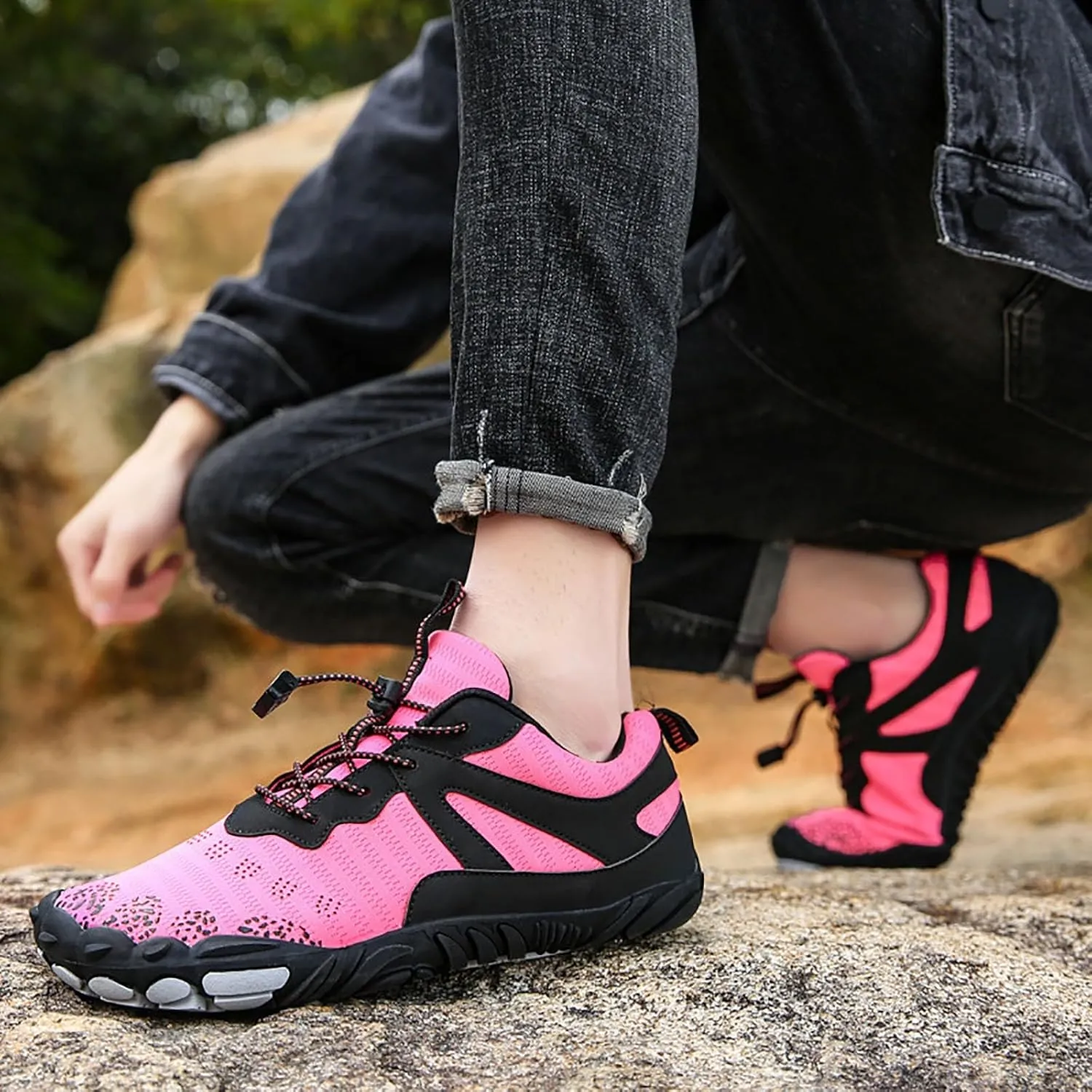 Summer Water Shoes for Men and Women Quick Drying Hiking Swimming and Diving Shoes Travel Beach Wading Shoe
