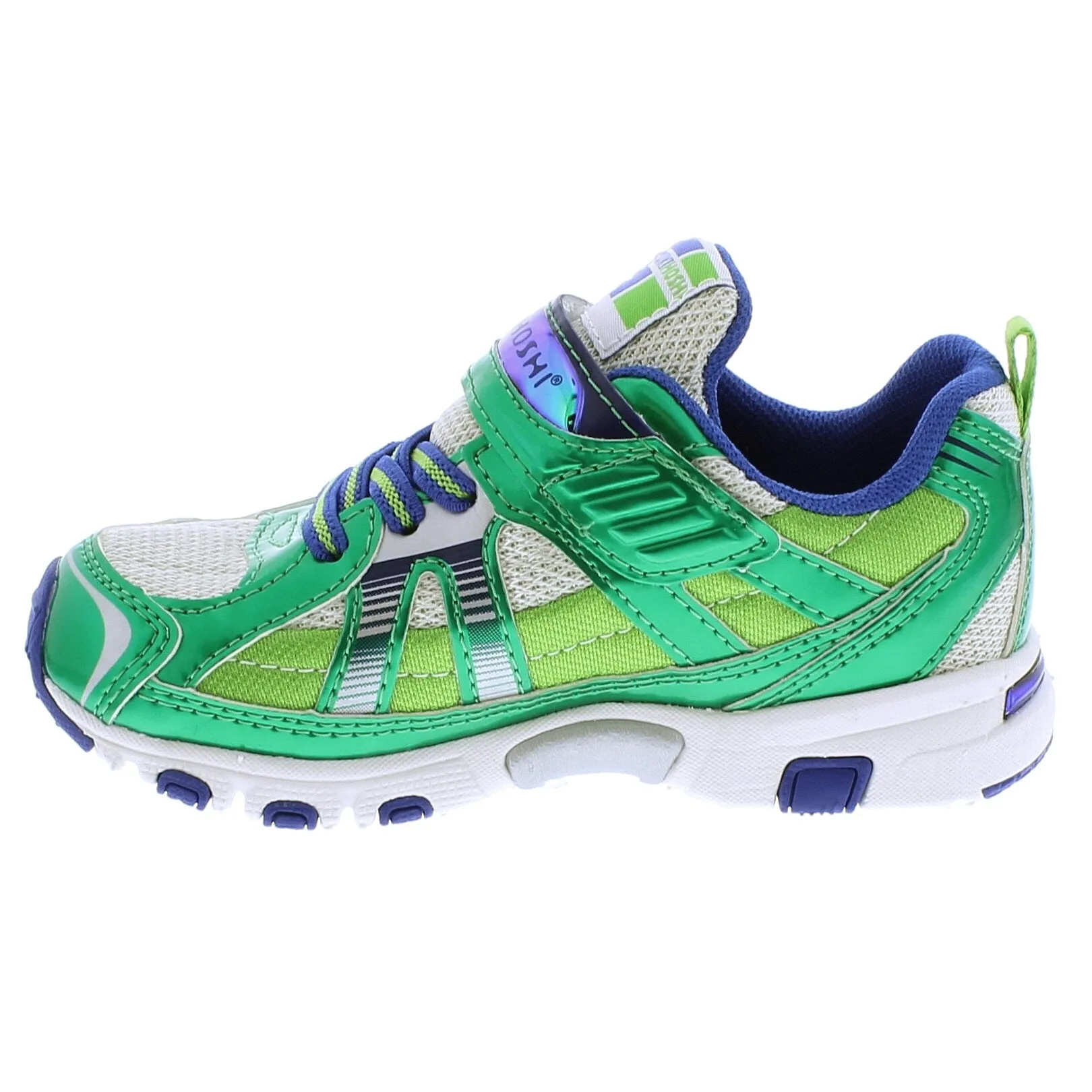 Tsukihoshi Storm | Blue/Green Kids Sneakers