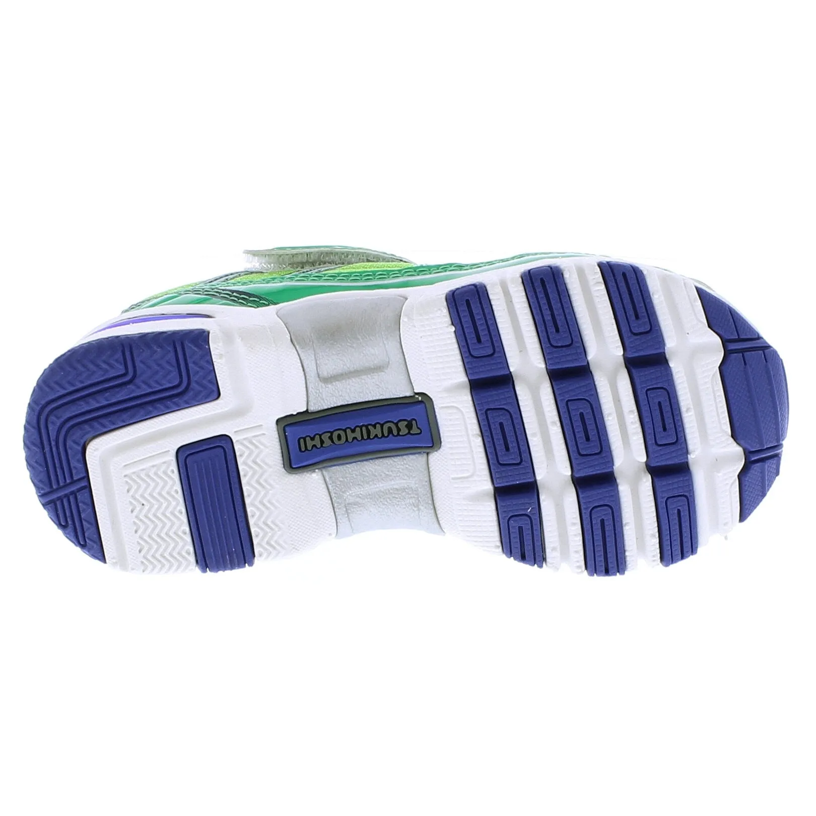 Tsukihoshi Storm | Blue/Green Kids Sneakers