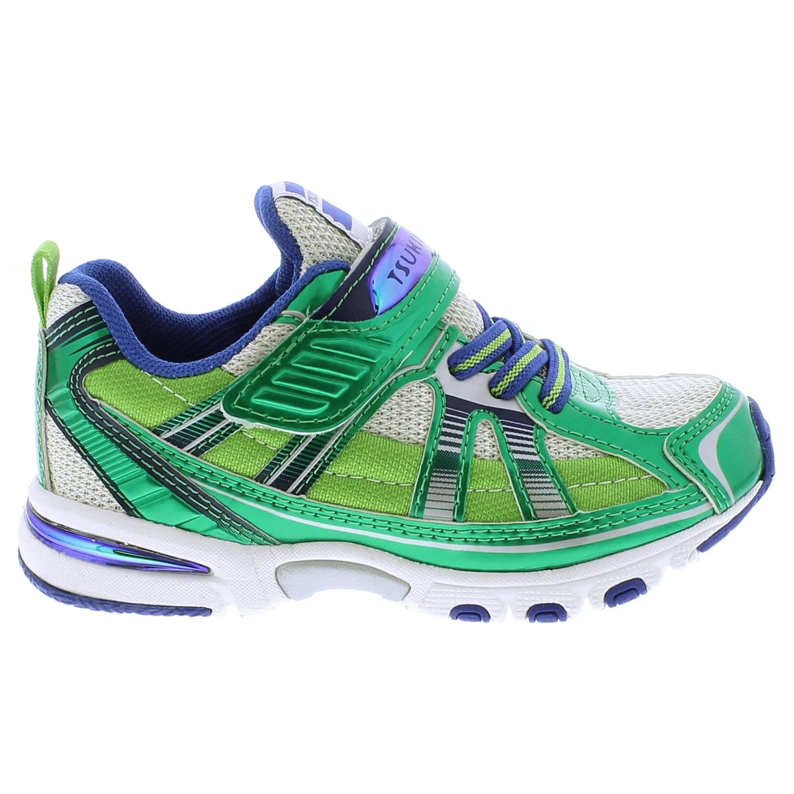 Tsukihoshi Storm | Blue/Green Kids Sneakers