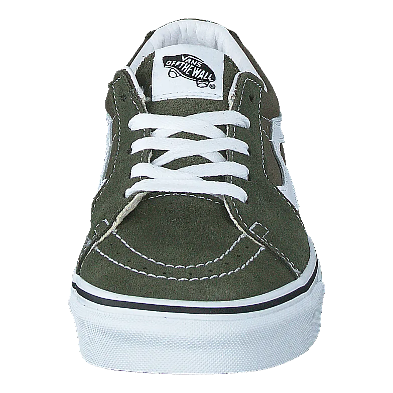 Ua Sk8-low Grape Leaf/true White