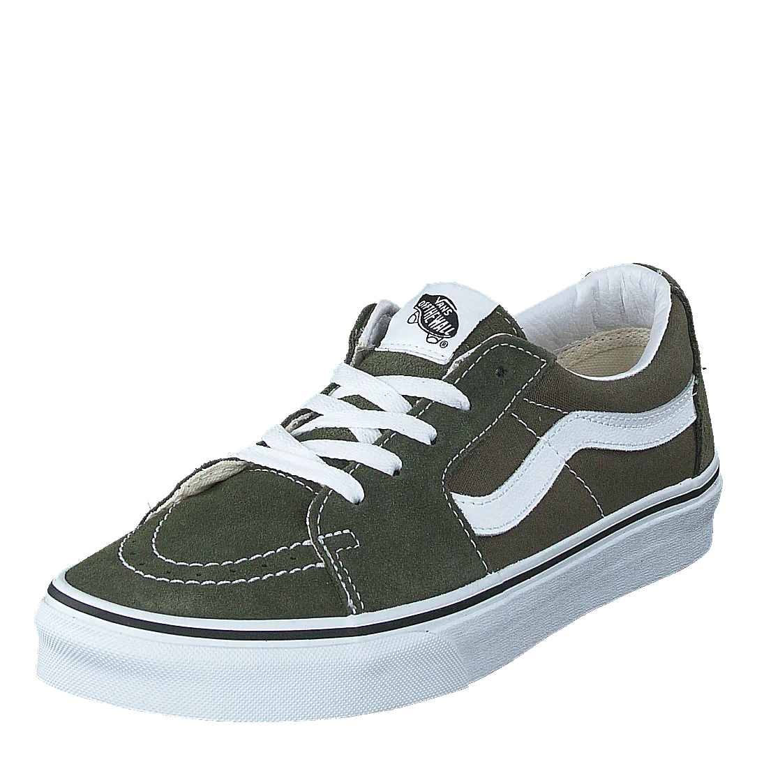 Ua Sk8-low Grape Leaf/true White