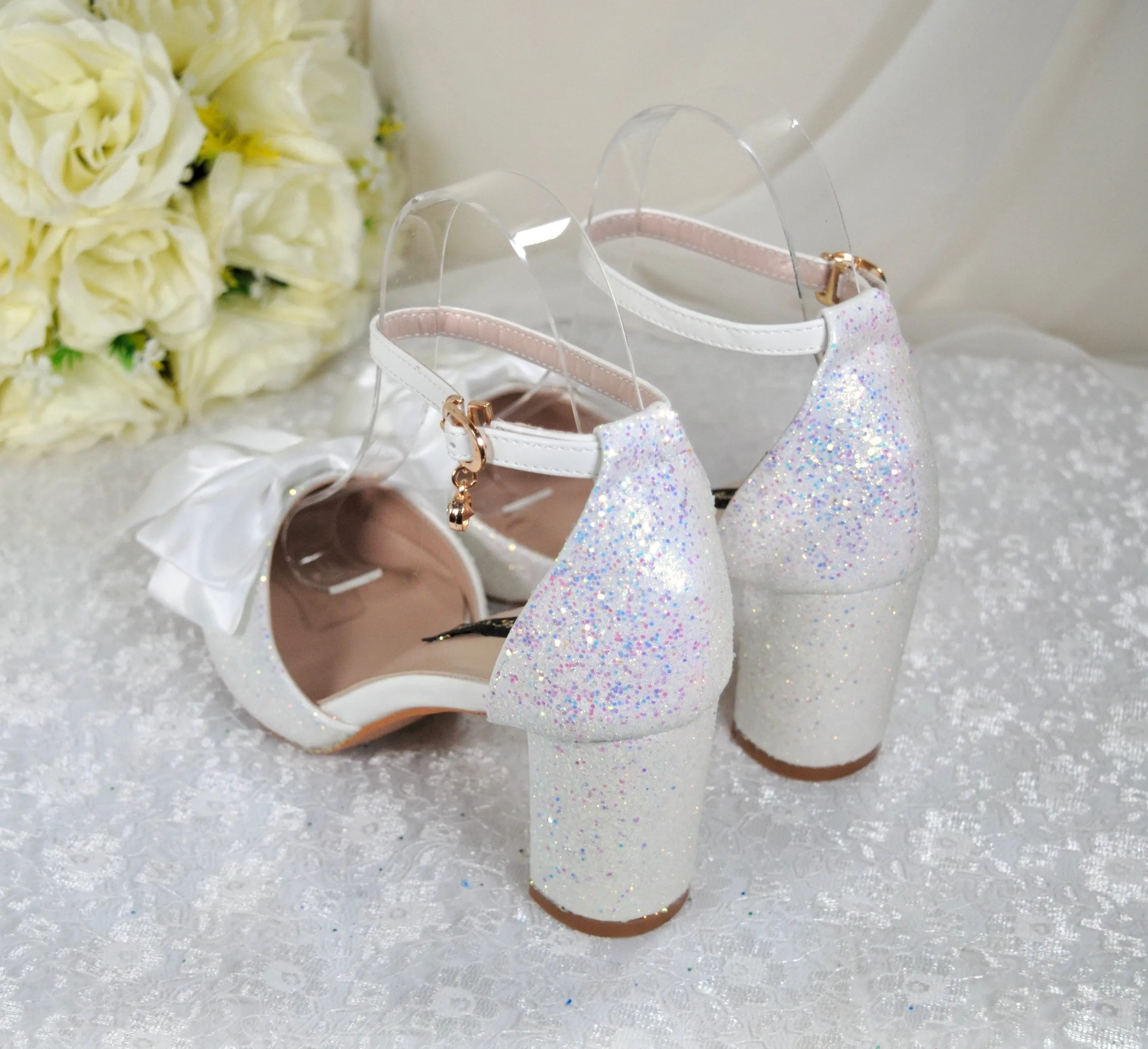 UNICORN Glitter Wedding Shoes UK4/US6.5
