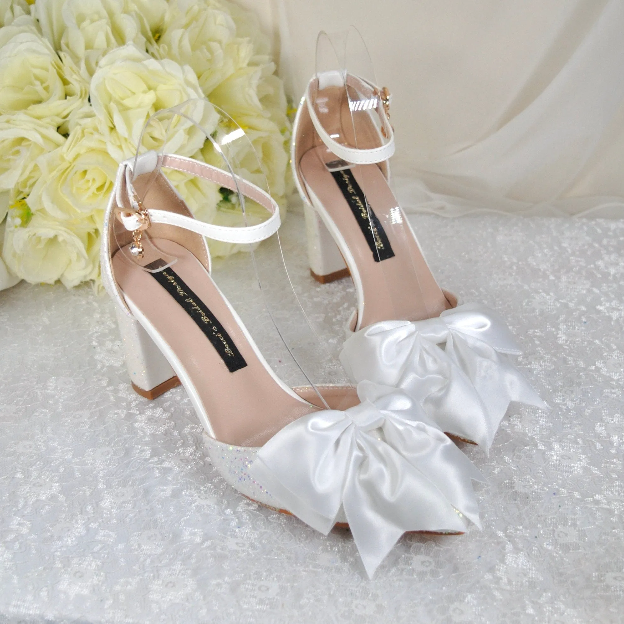 UNICORN Glitter Wedding Shoes UK4/US6.5