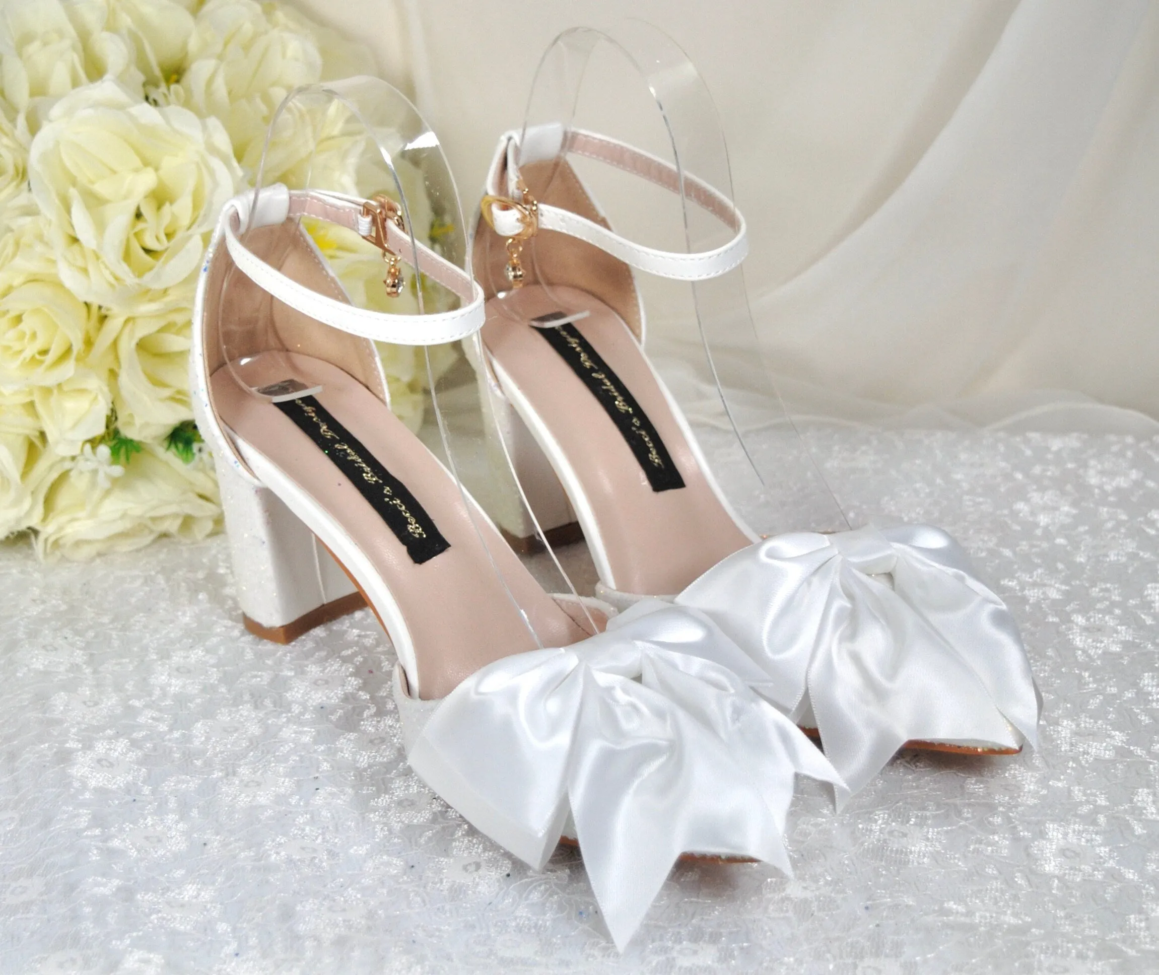 UNICORN Glitter Wedding Shoes UK4/US6.5