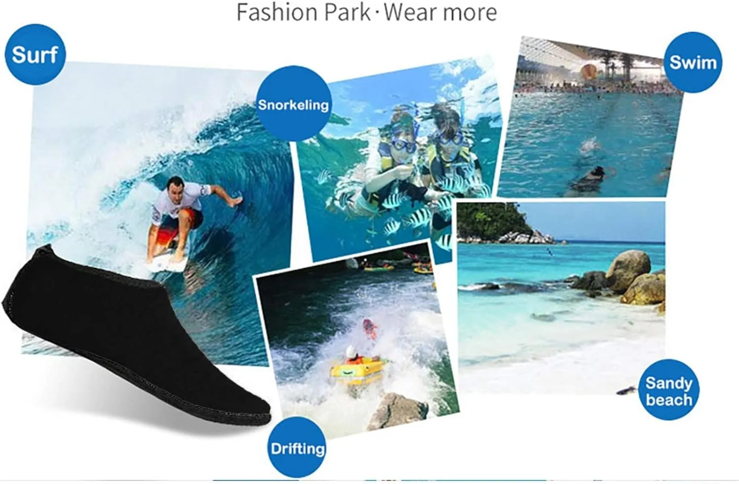 Water Shoes Men Extra Wide Large for Big Tall Men Womens Water Hiking Shoes