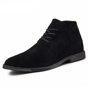 West Louis Pointed Toe Suede Chelsea Shoes