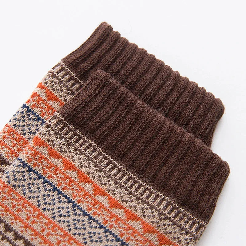 Winter Sheep's Wool Thicken Snow boots Socks (5 Pairs)