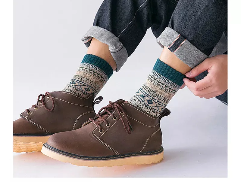 Winter Sheep's Wool Thicken Snow boots Socks (5 Pairs)