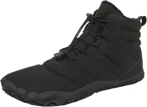 Winter Snow Boots for Women & Men | Minimalist Winter Snow Boots Barefoot | Warm Ankle Booties | Zero Drop Sole | Wide Toe Box | Slip on Sneakers | Waterproof Fur Lining Warm Snow Ankle Boots
