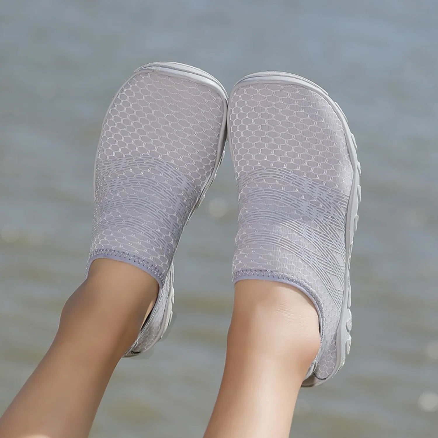 Womens Comfortable Non Slip Wading Shoes Quick Drying Socks Water Shoe Grounded Barefoot Footwear Kayak Shoes