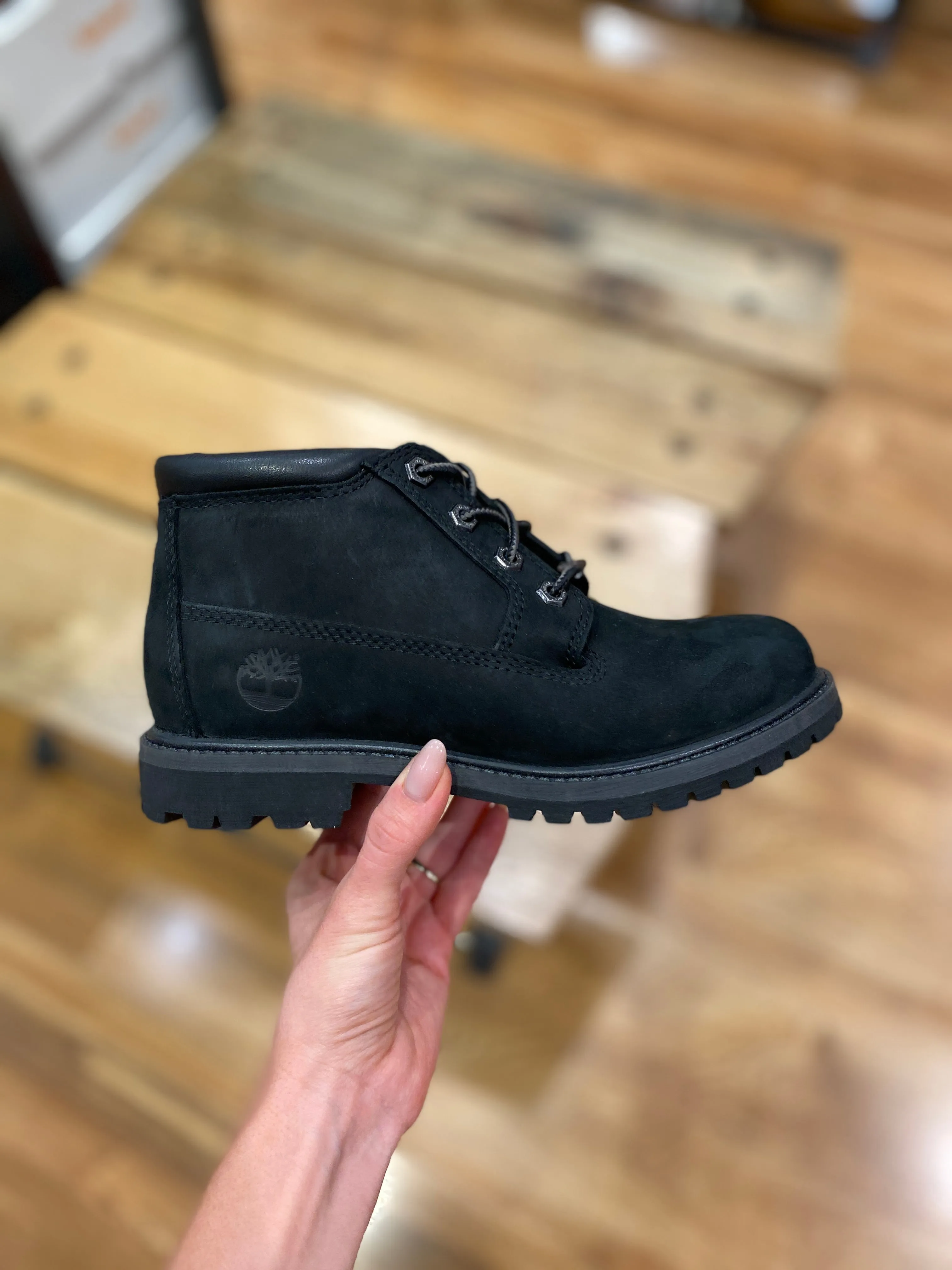 Women's Nellie Warm Waterproof  - Black Nubuck