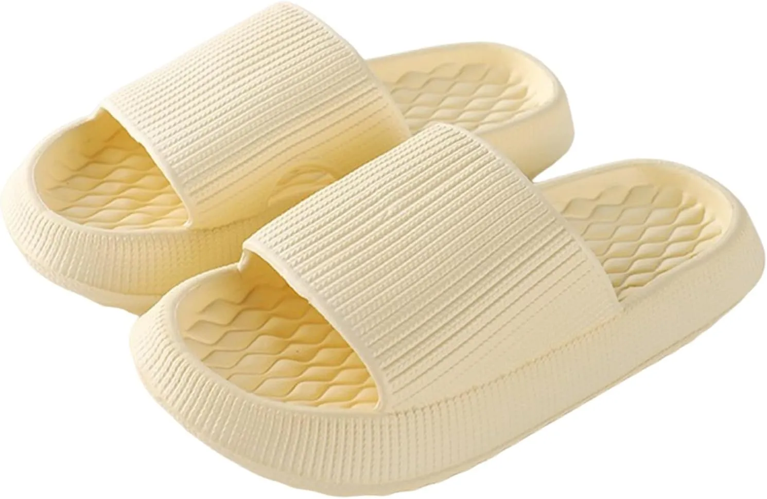 Womens Slides Open Toe Shower Shoes Bathroom Sandals Open Toe Shower Shoes Lightweight Slides Sandal for Women