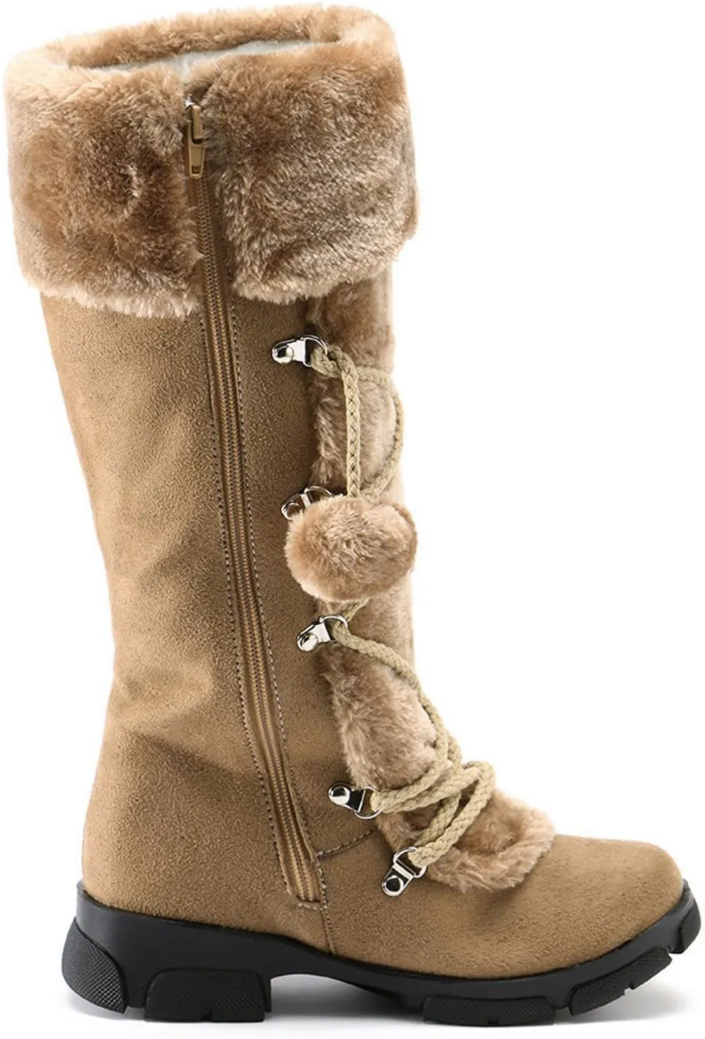 Womens Snowboard Boots Size 8 Lightweight Waterproof Snow Boots Women Wide Width Winter Boots for Women Plus Size Zapatos De Mujer Para Nieve Botas Para El FrO De Mujer