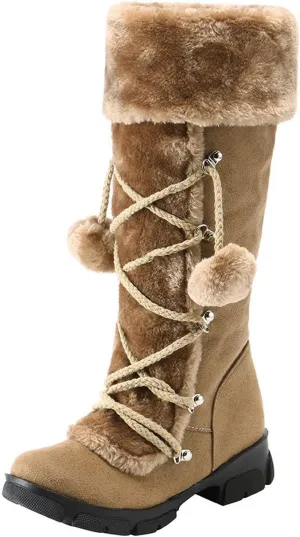 Womens Snowboard Boots Size 8 Lightweight Waterproof Snow Boots Women Wide Width Winter Boots for Women Plus Size Zapatos De Mujer Para Nieve Botas Para El FrO De Mujer