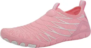 Womens Water Shoes Closed Toe Non Slip Water Hiking Shoes for Women Non Slip Mens Wide Water Shoes Wide Width Summer Quick Dry Sandals Slippers for Boating Fishing Diving Surfing