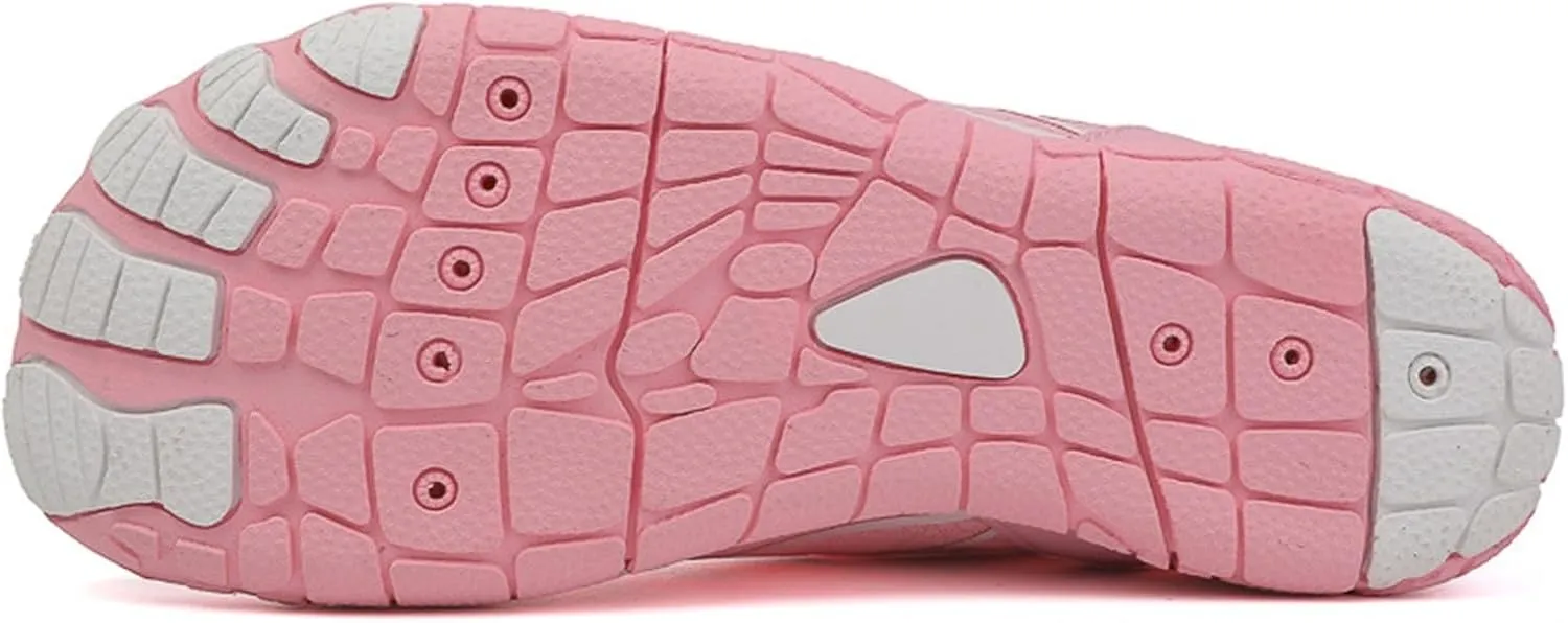 Womens Water Shoes Closed Toe Non Slip Water Hiking Shoes for Women Non Slip Mens Wide Water Shoes Wide Width Summer Quick Dry Sandals Slippers for Boating Fishing Diving Surfing