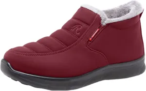 Women's Winter Boots Waterproof Boots Fleece Insulated Boots Platform Winter Work Boots for Women Womens Work Boots
