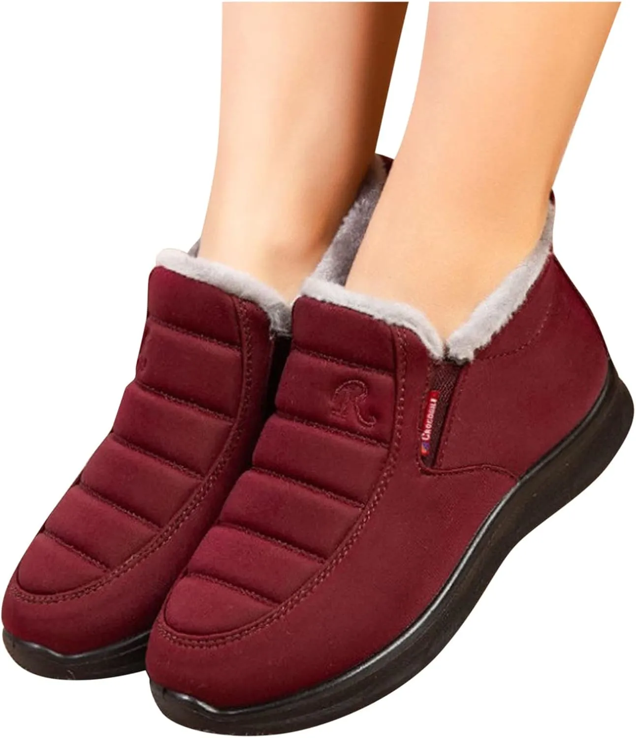 Women's Winter Boots Waterproof Boots Fleece Insulated Boots Platform Winter Work Boots for Women Womens Work Boots